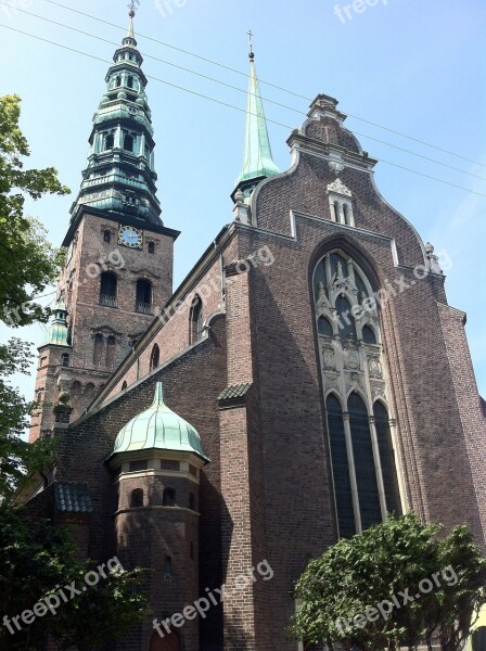 Copenhagen Sightseeing Tour Denmark Blue Sky