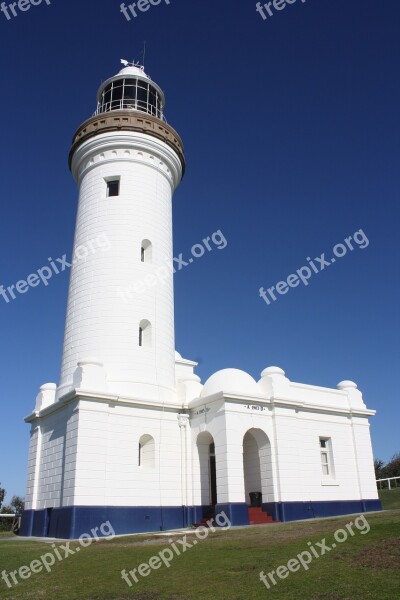 Lighthouse Beach Nautical Navigation Sea