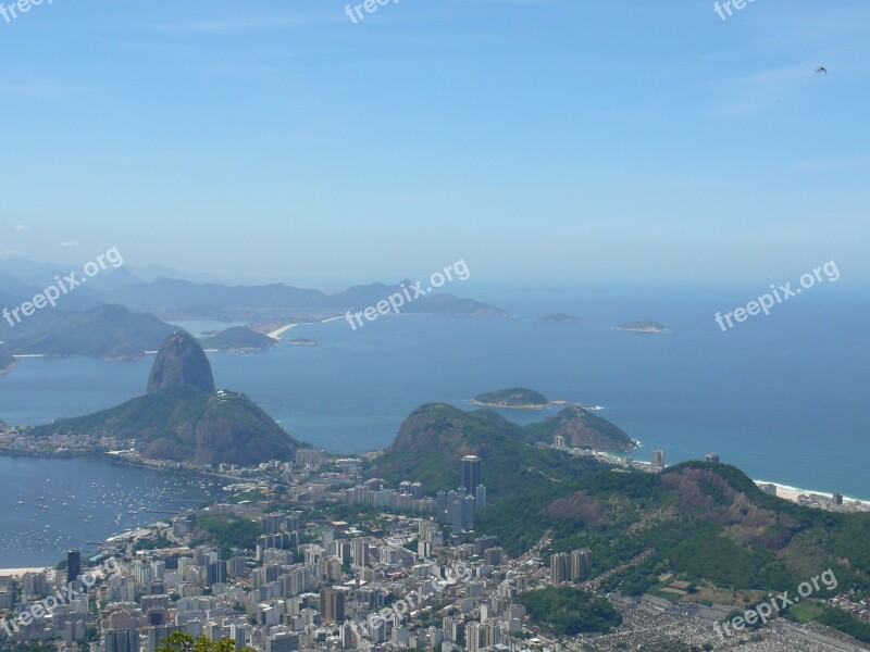 Rio De Janeiro Peizazh Sea City Free Photos