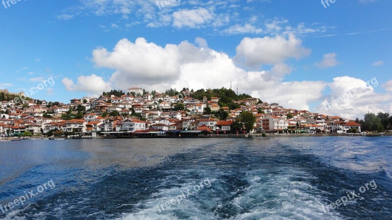 Ohrid Lake City Macedonians Free Photos