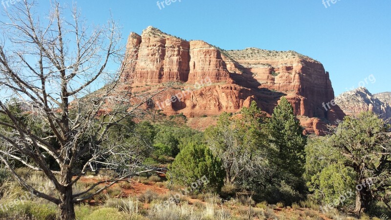 Bell Rock Sedona Az Red Rocks Free Photos