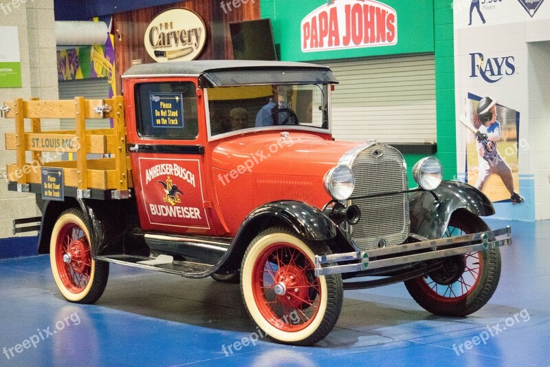 Antique Vehicle Rays Stadium Tampa Florida