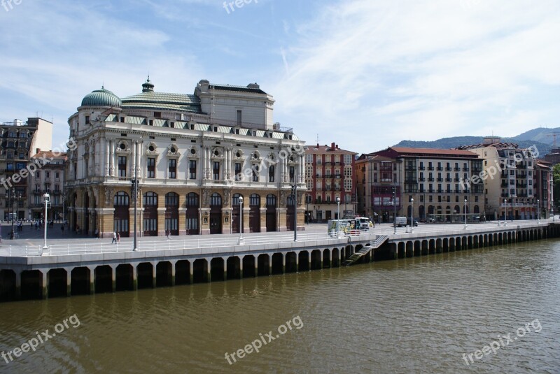 Bilbao Euskadi Vizcaya Guggenheim River