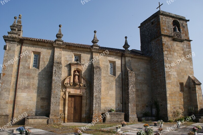 Romanesque Church Castrelo De Miño Ourense Romanesque Church