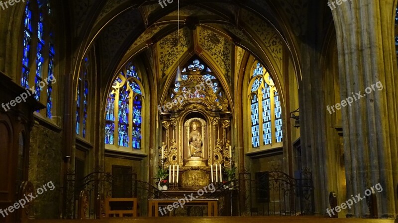 Germany Aachen Dom Historic Center Historically