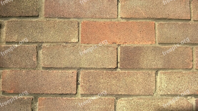 Bricks Wall Red Texture Backdrop