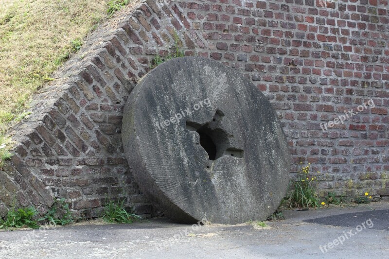 Millstone Windmill Grind Flour Building