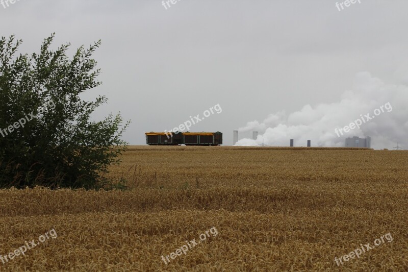 Field Trailers Bauer Bush Coal Fired Power Plant