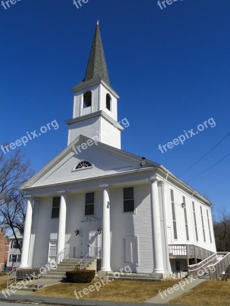 Baptist Church Grafton Massachusetts Architecture