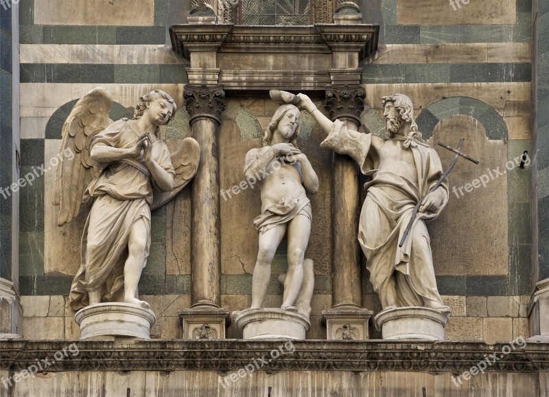 Baptism Christ Florence Replicas Baptistery