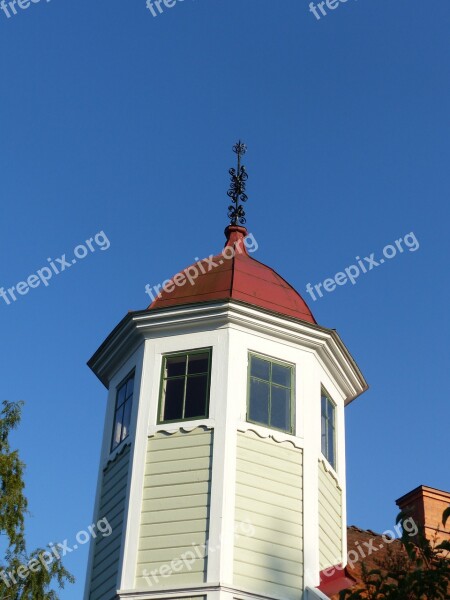 Tower Block Window Spire Wooden Fascia Himmel