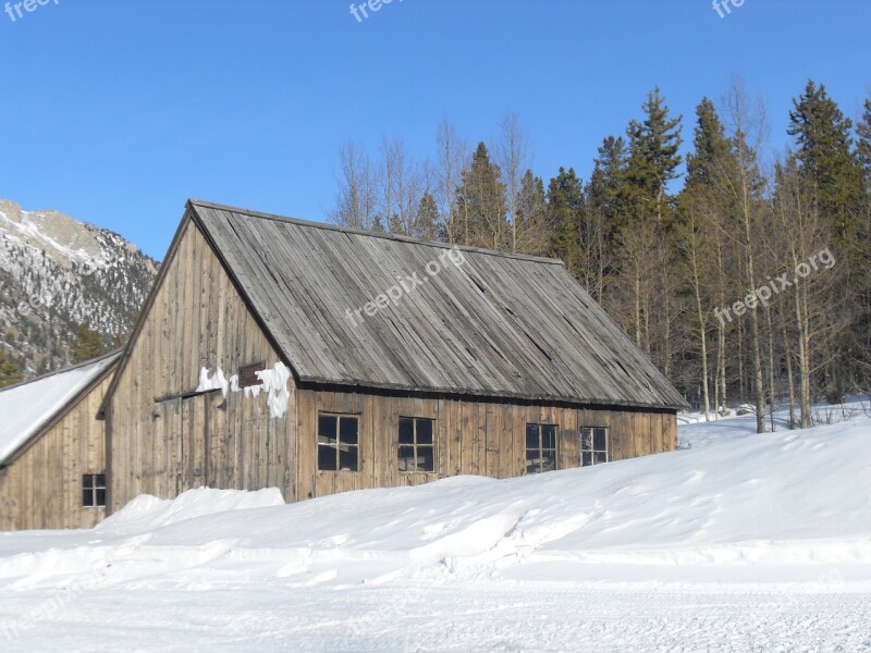 Wooden House Abandoned Woods Mountain Elmo