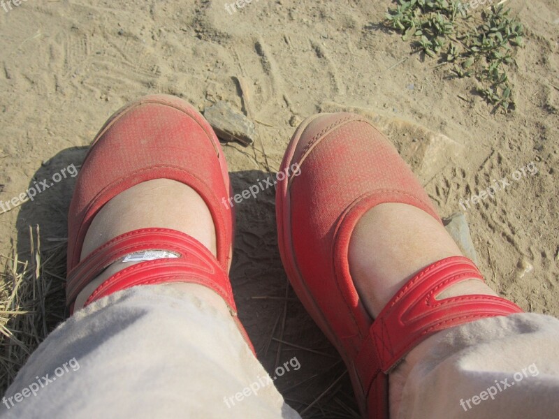 Shoes Dirt Sand Free Photos