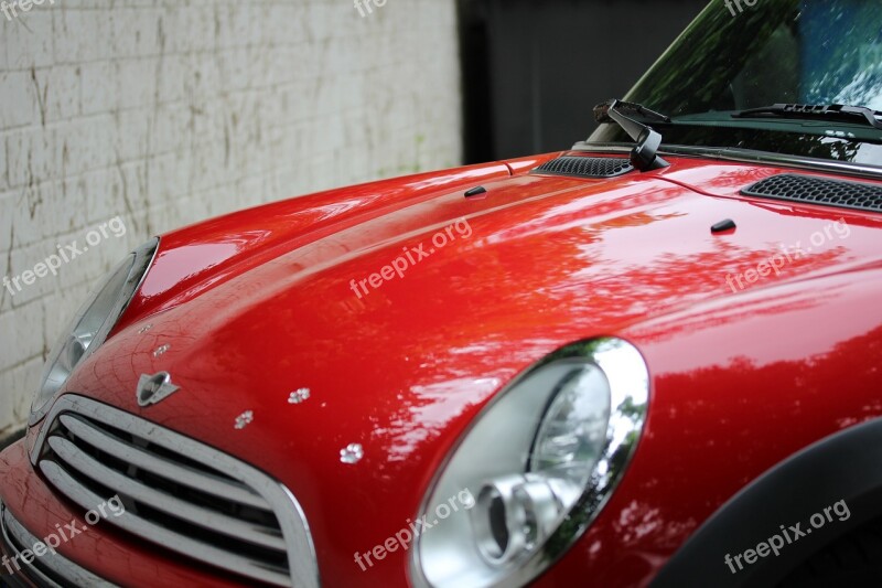 Auto Mini Sports Car Vehicle Mini Cooper