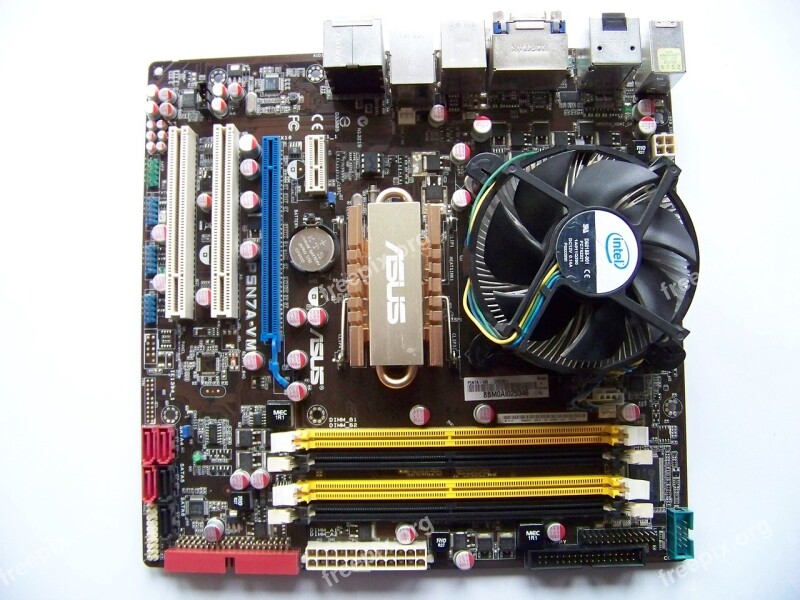 Asus P5n7a-vm Motherboard Socket Computer