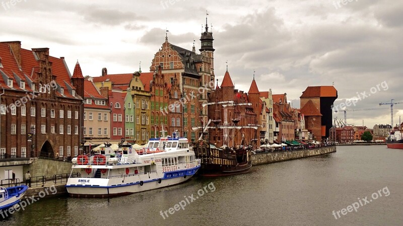 Poland Gdańsk Port Crane Free Photos