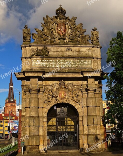 Poland Stettin Berliner Tor Free Photos