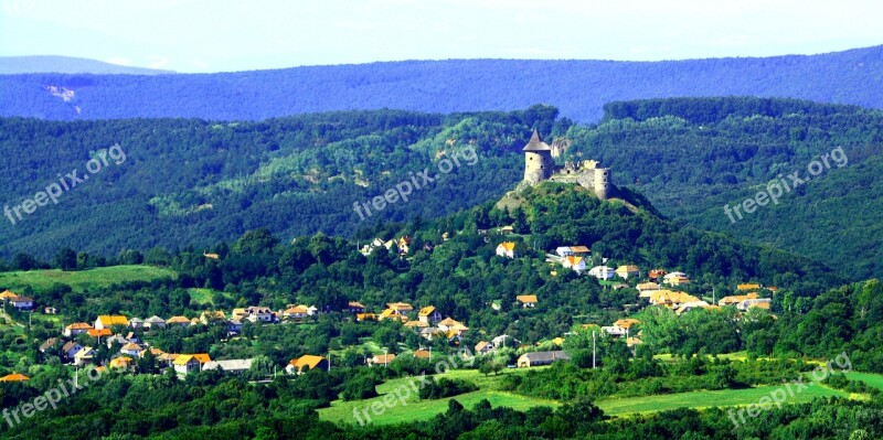 Hungary Mountains Roya Saadat Castle Free Photos