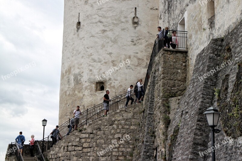 Stairs Increase In Human Personal Stone Stairway