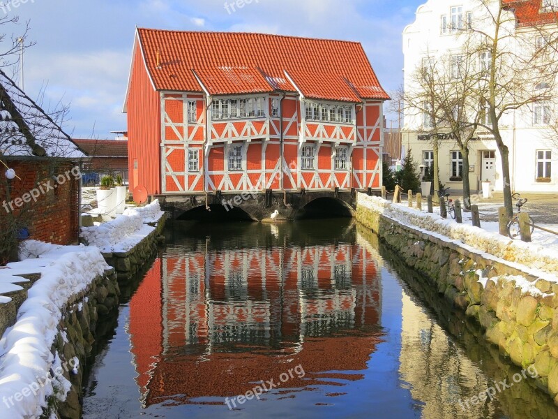 House Wismar Historically Old Houses Mecklenburg