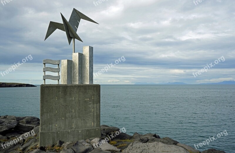 Excelent Promenade Iceland Artwork Free Photos