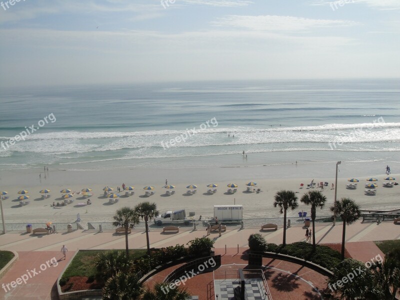 Daytona Beach Florida Ocean Sea