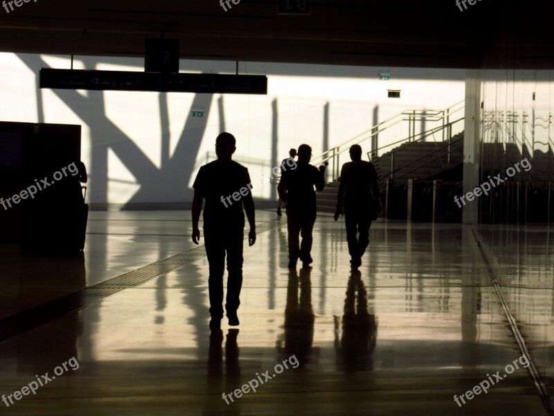 Silhouette Human Backlighting Personal Go