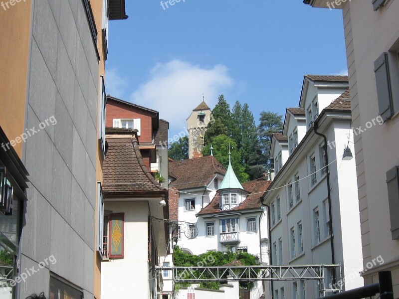 Clock Tower Clock Tower Lucerne Switzerland