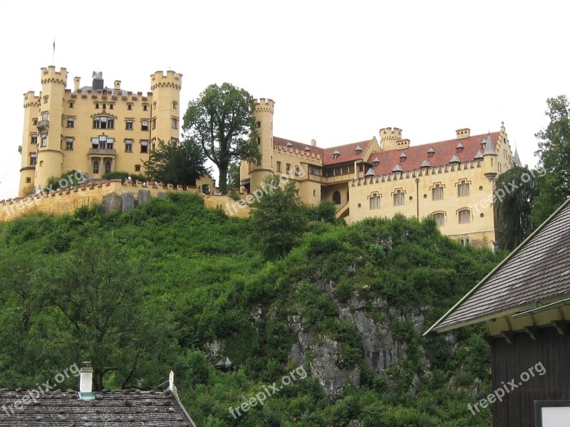 Hohenschwangau Castle Neuschwanstein Germany Bavaria