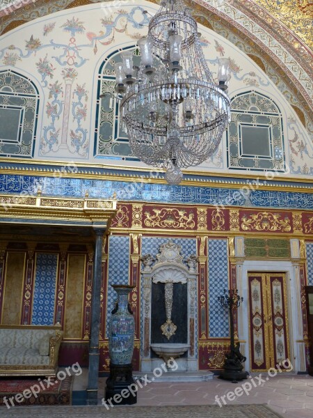 Istanbul Turkey Topkapi Palace Castle