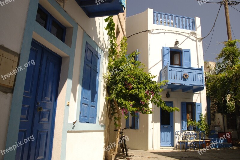 Greece Authentic Blue White Holiday