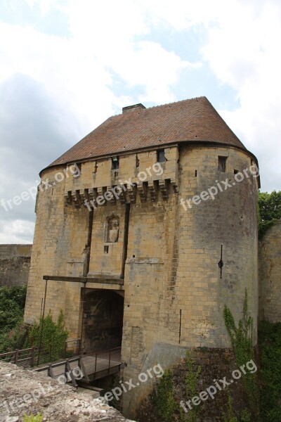 Caen Castle Normandy Medieval Gateway