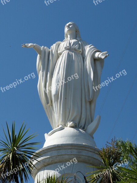 Statue Figure Sculpture Maria Church