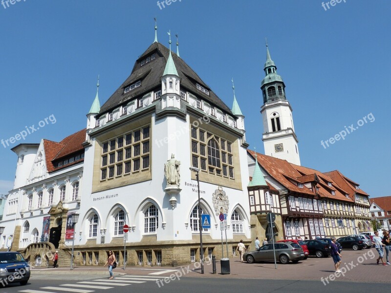 Celle Lower Saxony Historic Center Space Church