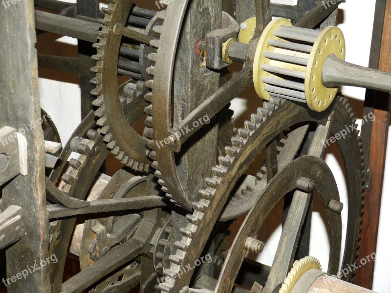 Clock Movement Gears Transmission Gear