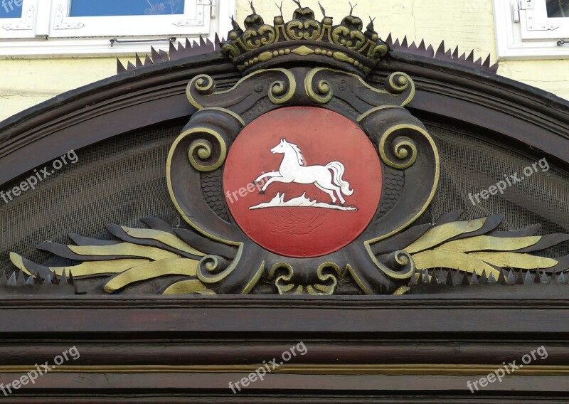 Celle Lower Saxony Historic Center Truss Facade