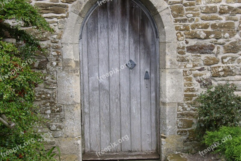 Door Old Building Old Exterior Doorway