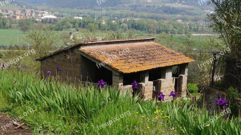 Old House Scenery Building Europe Landscape