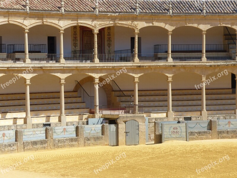 Ronda Bull Fighting Grandstand Free Photos