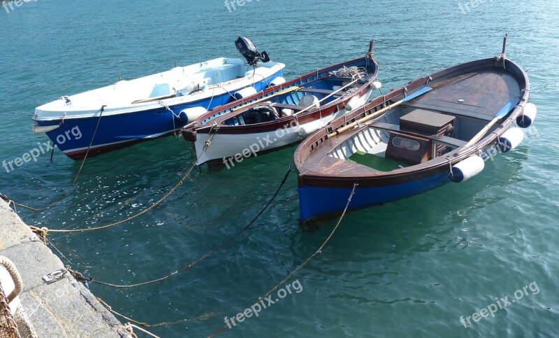 Fishing Boats Port Porto Venere Free Photos