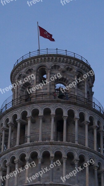 Pisa Italy Leaning Tower Italian Architecture