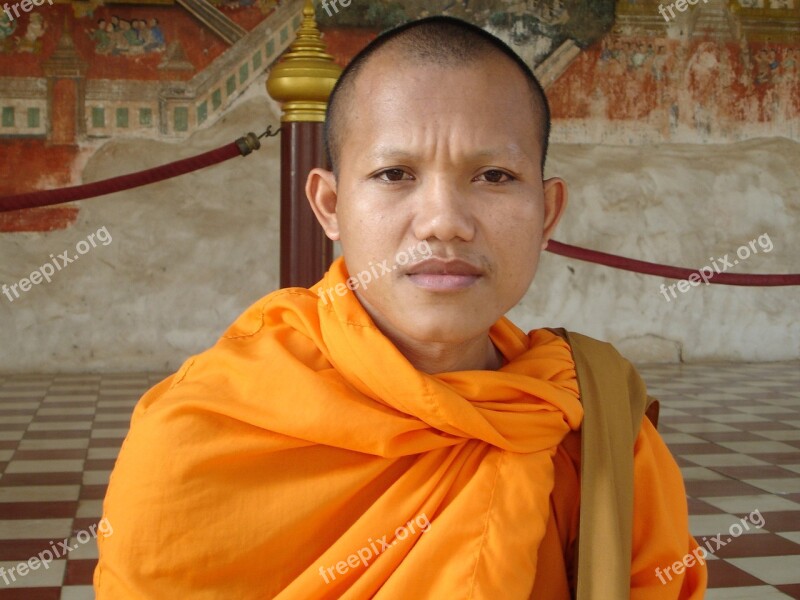 Monk Religion Monks Buddhism Monastery