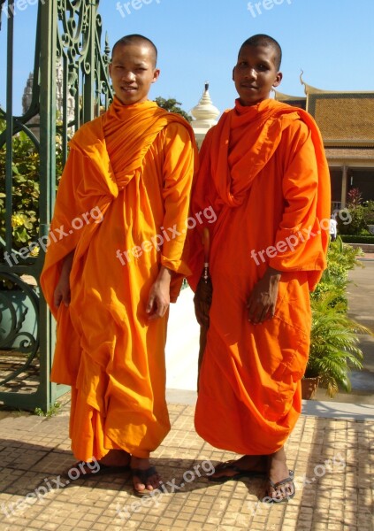 Monk Religion Monks Buddhism Monastery