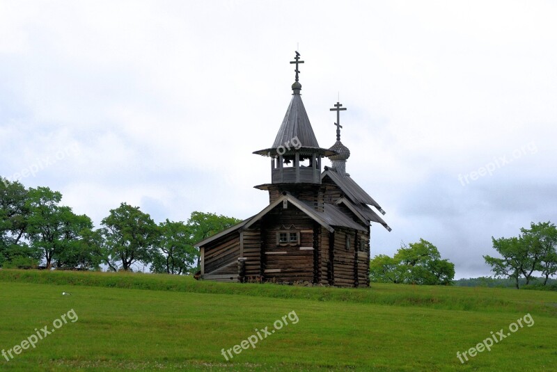 Chapel Karelia Kichi Architectural Wood Free Photos