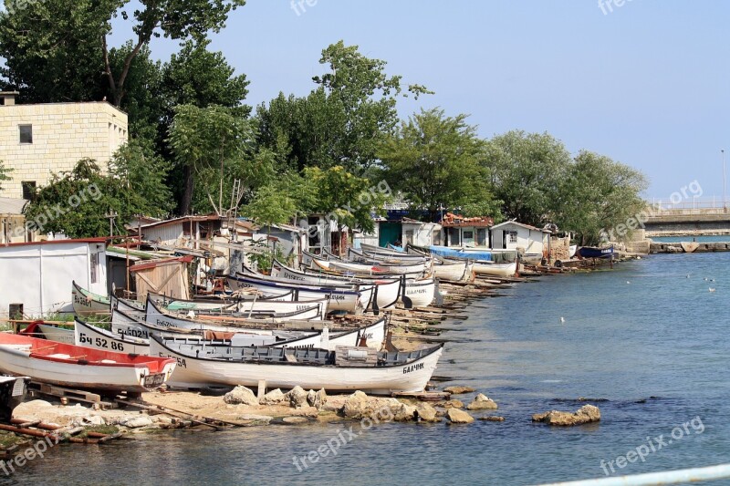 Boats Fishermen Balchik Great Free Photos