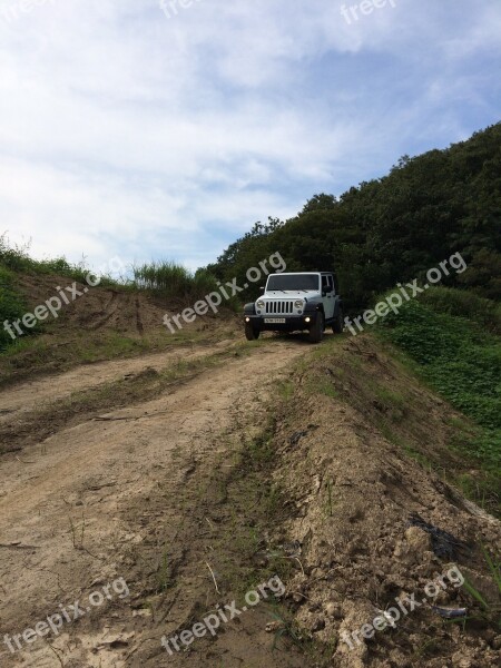 Jeep The Wrangler Crossing The Rubicon Off Road Free Photos