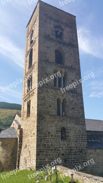 Church Romanesque The Vall De Boí Romanesque Church Barcelona