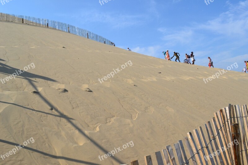 Dune Pilat Dune Pyla Dune Sand Aquitaine