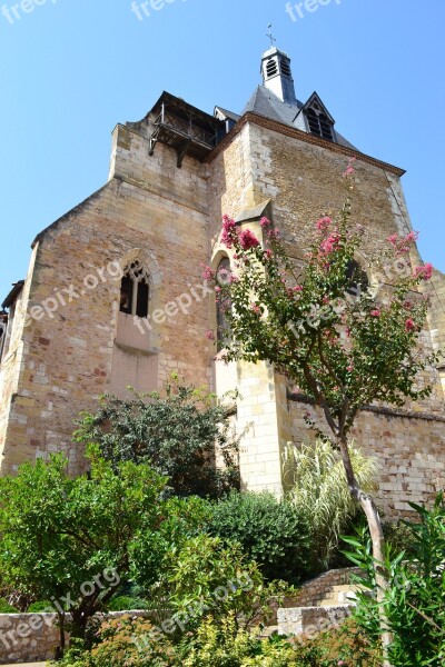 Medieval Church Church Saint-jaques Bergerac Dordogne France