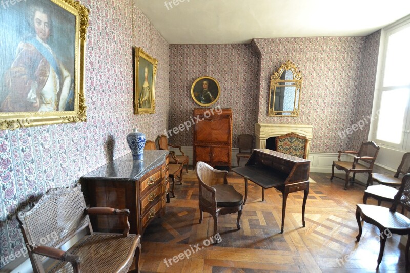 Office Cabinet Inside The Castle Apartment Royal Chateau De Chambord